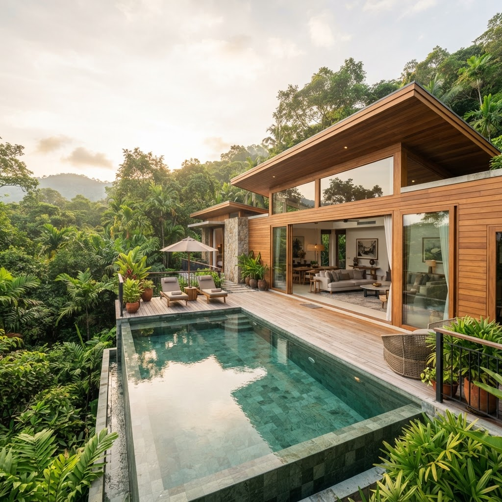 Teak Rainforest Villa in Rawai, Phuket